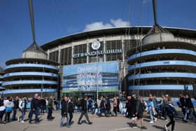 Train strike cancellations will impact fans travelling to the Etihad stadium on Saturday Credit: Getty