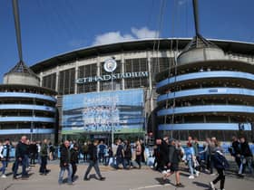 Train strike cancellations will impact fans travelling to the Etihad stadium on Saturday Credit: Getty