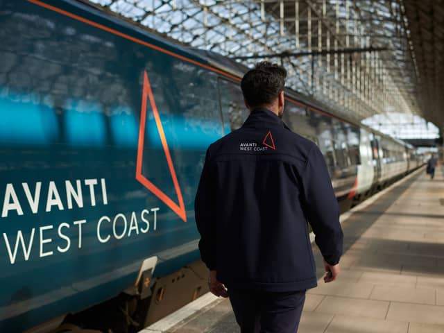An Avanti West Coast train at Manchester Piccadilly