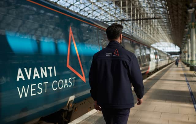 An Avanti West Coast train at Manchester Piccadilly