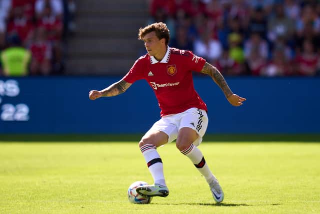 The reason for Victor Lindelof’s absence is unknown. Credit: Getty.