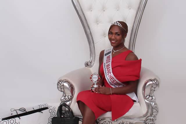 NHS diabetes practitioner Rennae Chapman, who has been crowned Miss Manchester
