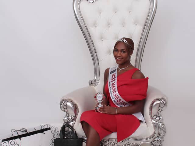 NHS diabetes practitioner Rennae Chapman, who has been crowned Miss Manchester