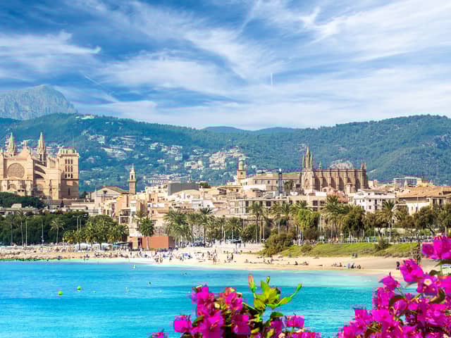 Palma, Spain, has flights from Manchester Airport 