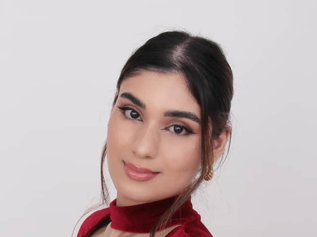 Sameen Syed, from Bolton, who is also in the Miss England semi final