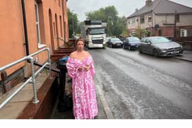 Emma Martin is dleighted she will be rehoused Credit: LDRS