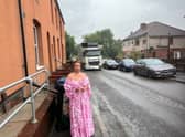 Emma Martin is dleighted she will be rehoused Credit: LDRS