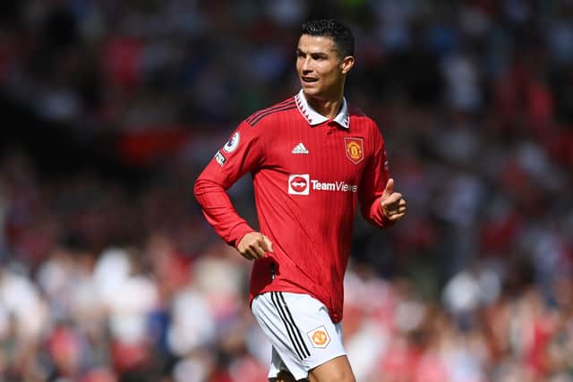 Ronaldo is likely to start against Brentford. Credit: Getty.