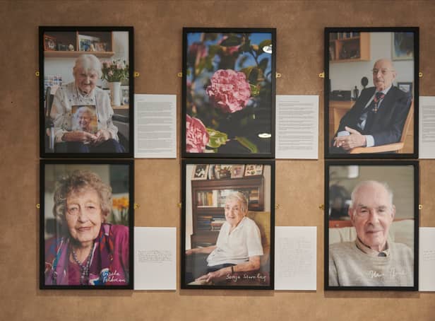 <p>A new exhibition showcases the stories and memories of Holocaust refugees and a survivor living in a Manchester care facility. Photo: Gwen Riley Jones</p>