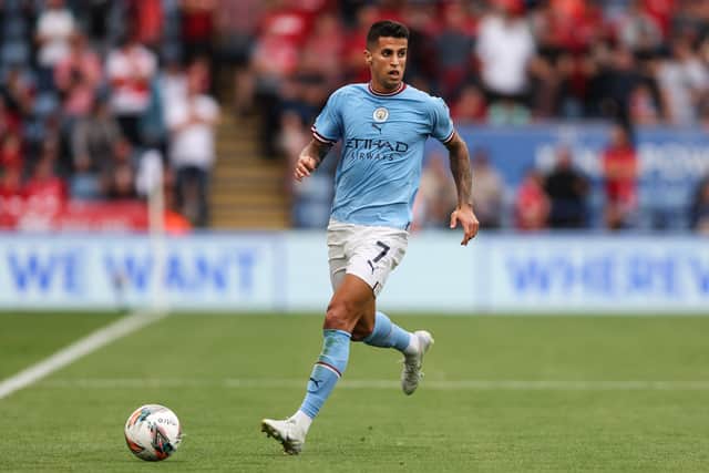 Cancelo can also play left-back. Credit: Getty.