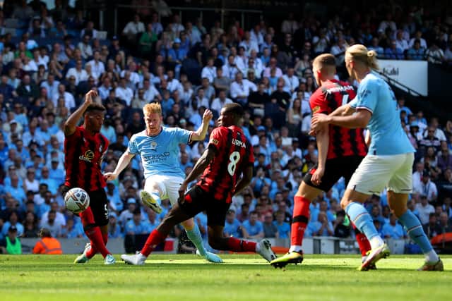 De Bruyne netted an excellent goal in the first half. Credit: Getty.