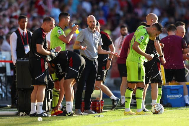 Ten Hag didn’t hold back in an honest post-match interview. Credit: Getty.