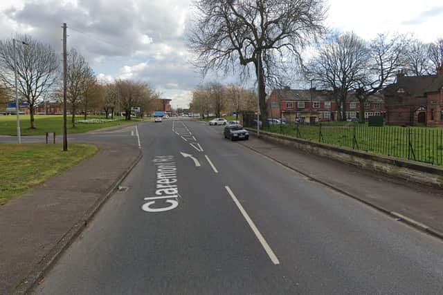 Police have cordoned off Claremont Road, Moss Side, Manchester following the shooting Credit: general view from Google Maps