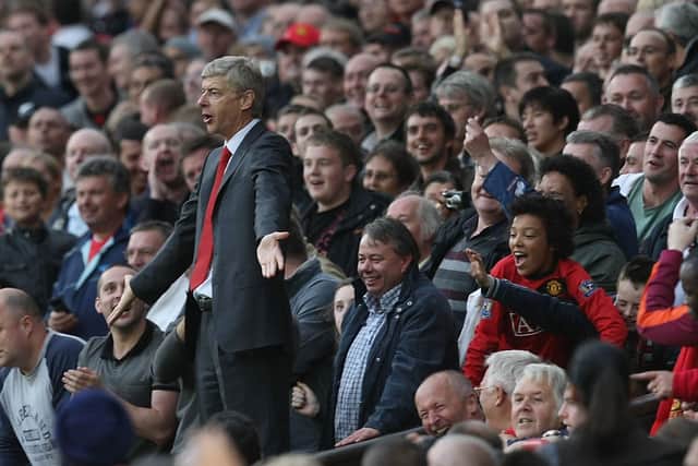 Wenger spoke about his most memorable moments in the Premier League including the famous incident where he was sent to the stands at Old Trafford in 2009