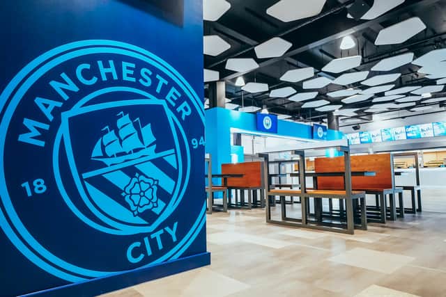 Manchester City fans can meet for a pre-game drink. Credit: Manchester City.