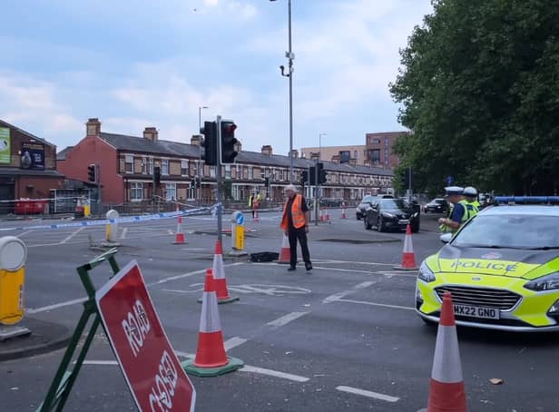 <p>A man was shot dead in Moss Side in Manchester</p>