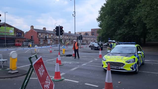 A man was shot dead in Moss Side in Manchester