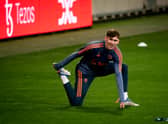 James Garner has been linked with a move away from Manchester United. Credit: Getty.