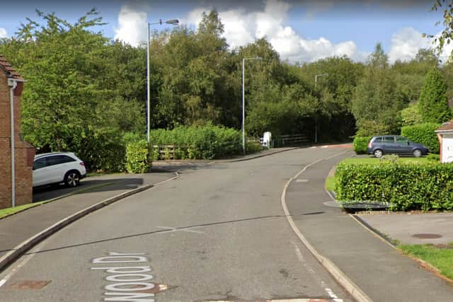 The body of a girl was recovered from Crowswood Drive, Stalybridge Credit: via Google maps