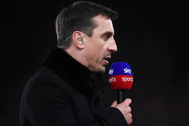 Gary Neville said he would love to have played alongside Phil Foden. Credit: Getty.