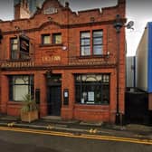 A designated heritage asset, the Grade II-listed Eagle Inn pub is within the site. Credit: via LDRS