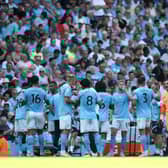 Manchester City will be looking to make it thre wins in three league games on Sunday. Credit: Getty. 