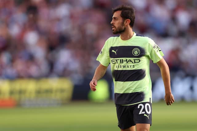 Silva has featured twice off the bench for City so far this season. Credit: Getty.