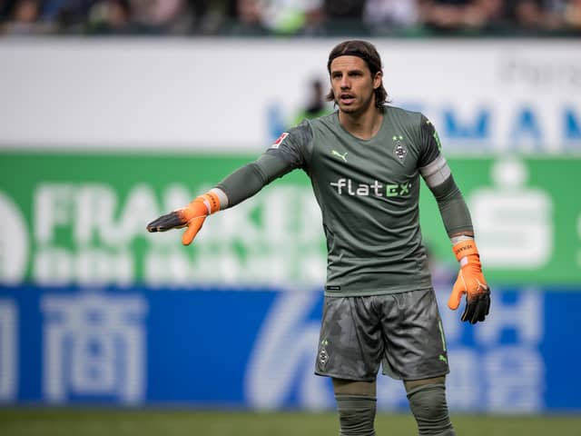 Gladbach stopper Yann Sommer.  