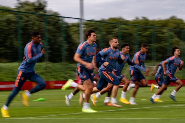 The latest training footage dropped on Friday. Credit: Getty.