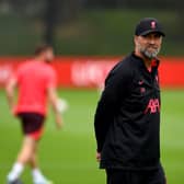 Jurgen Klopp could have up to 11 players out for the game against Manchester United. Credit: Getty.