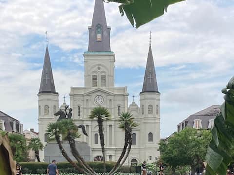 New Orleans was one of the first destinations Katy and Ciaran visited