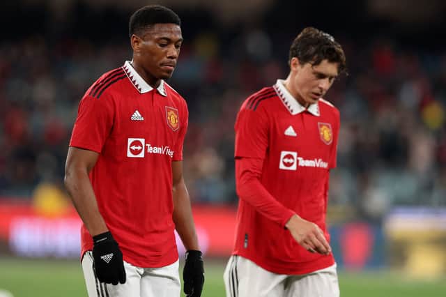 Martial and Lindelof are expected to be out for the game on Monday. Credit: Getty.
