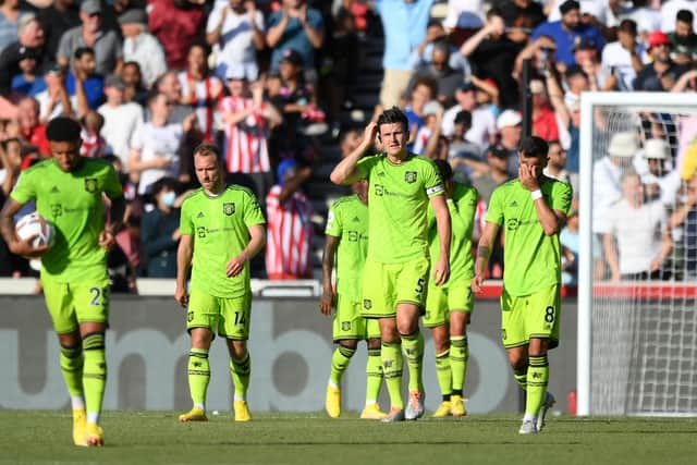 United will hope to bounce back from the defeat at Brentford last week. Credit: Getty.