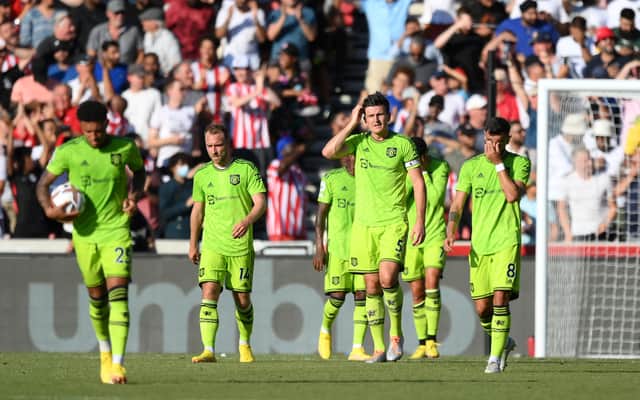 United will hope to bounce back from the defeat at Brentford last week. Credit: Getty.