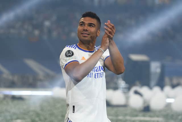 A move for Casemiro would help United’s midfield issues. Credit: Getty.