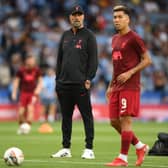 Jurgen Klopp said Roberto Firmino will be fit to face Manchester United. Credit: Getty.