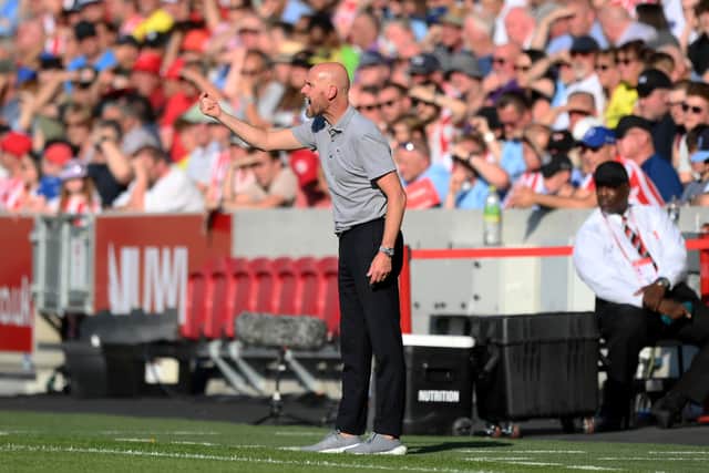 It has been a miserable start to the season for Erik ten Hag. Credit: Getty.