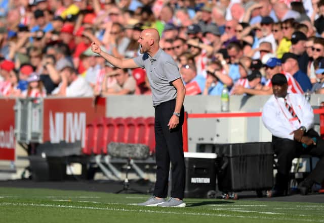 It has been a miserable start to the season for Erik ten Hag. Credit: Getty.