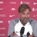Jurgen Klopp talks to the media ahead of Liverpool’s trip to Manchester United. 