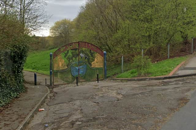 Sandhills in Collyhurst, Manchester. Pictured in April 2021. Credit: Google.