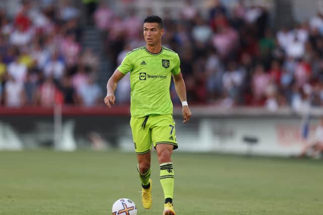 Ronaldo is expected to start against Liverpool. Credit: Getty.