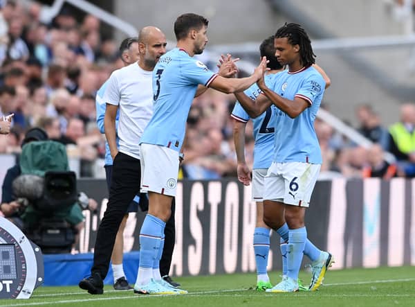 Nathan Ake picked up a knock in the 3-3 draw with Newcastle. Credit: Getty.