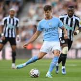 John Stones has praised Manchester City teammate Erling Haaland for his start to life at the club. Credit: Getty. 