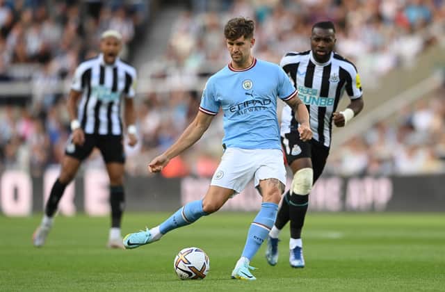 John Stones has praised Manchester City teammate Erling Haaland for his start to life at the club. Credit: Getty.