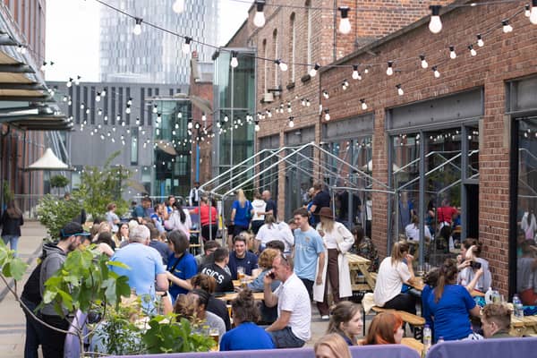Visitors enjoy a  day out at Manchester’s Great Northern Warehouse. Credit: Phil Tragen/Great Northern Warehouse