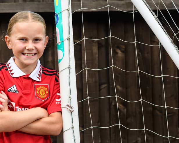 Miley Whiteside has been signed by Manchester United  Credit: Kelvin Stuttard