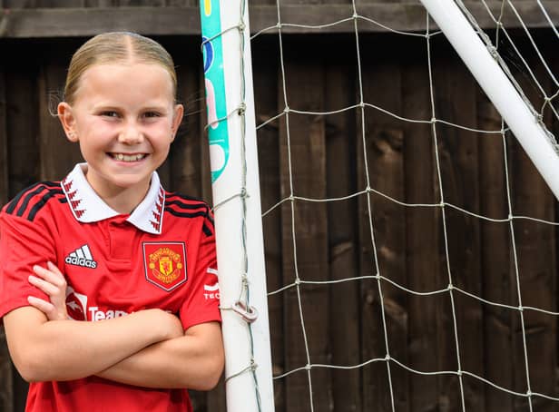 <p>Miley Whiteside has been signed by Manchester United  Credit: Kelvin Stuttard</p>
