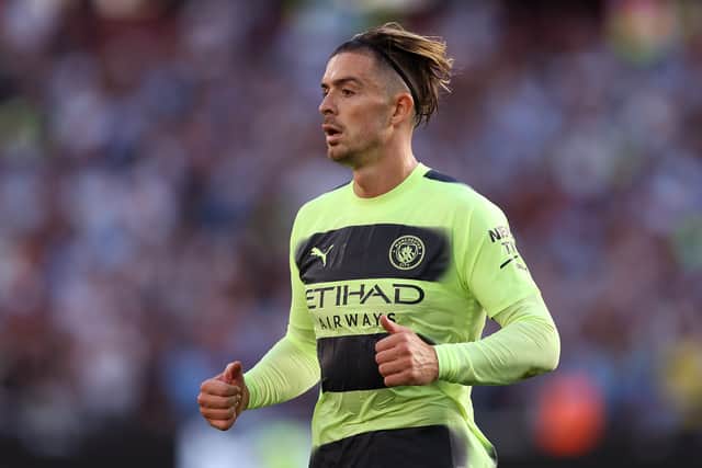 Jack Grealish is in Barcelona with the group. Credit: Getty.