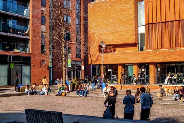 Cutting Room Square in Ancoats, Manchester. Credit: Manchester City Council.