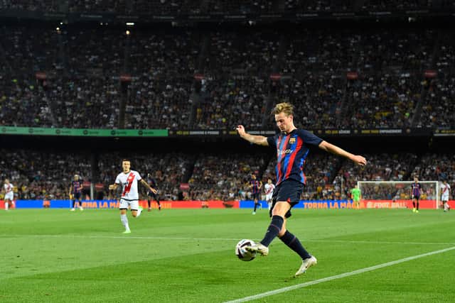 De Jong has been linked with United all summer